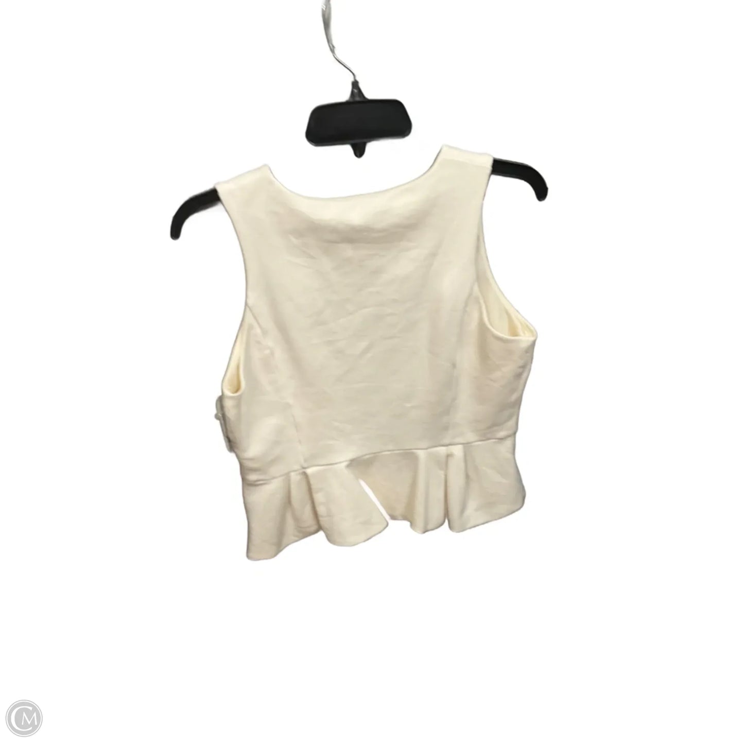 Top Sleeveless By Express In Cream, Size: M