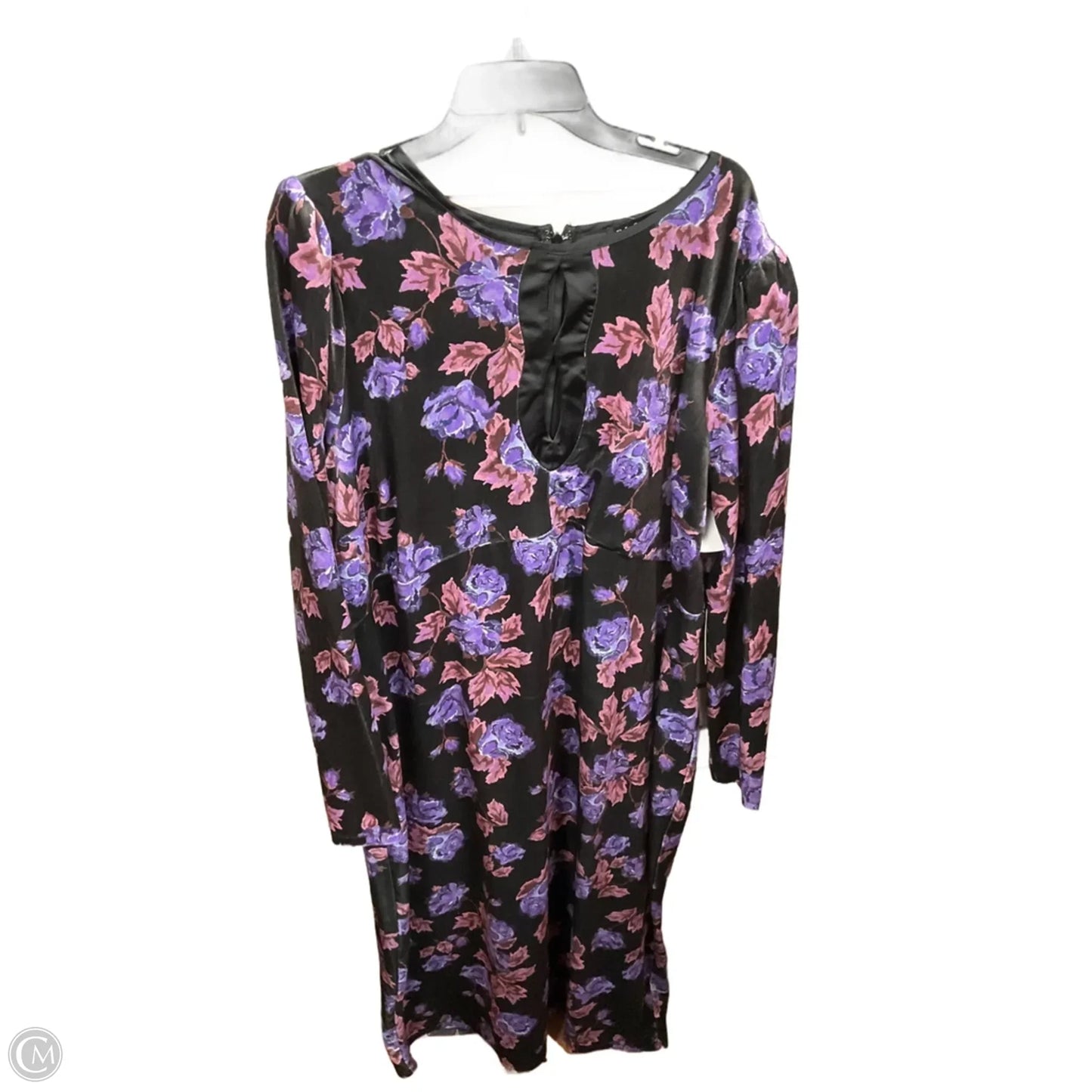 Dress Party Midi By Eloquii In Floral Print, Size: 3x