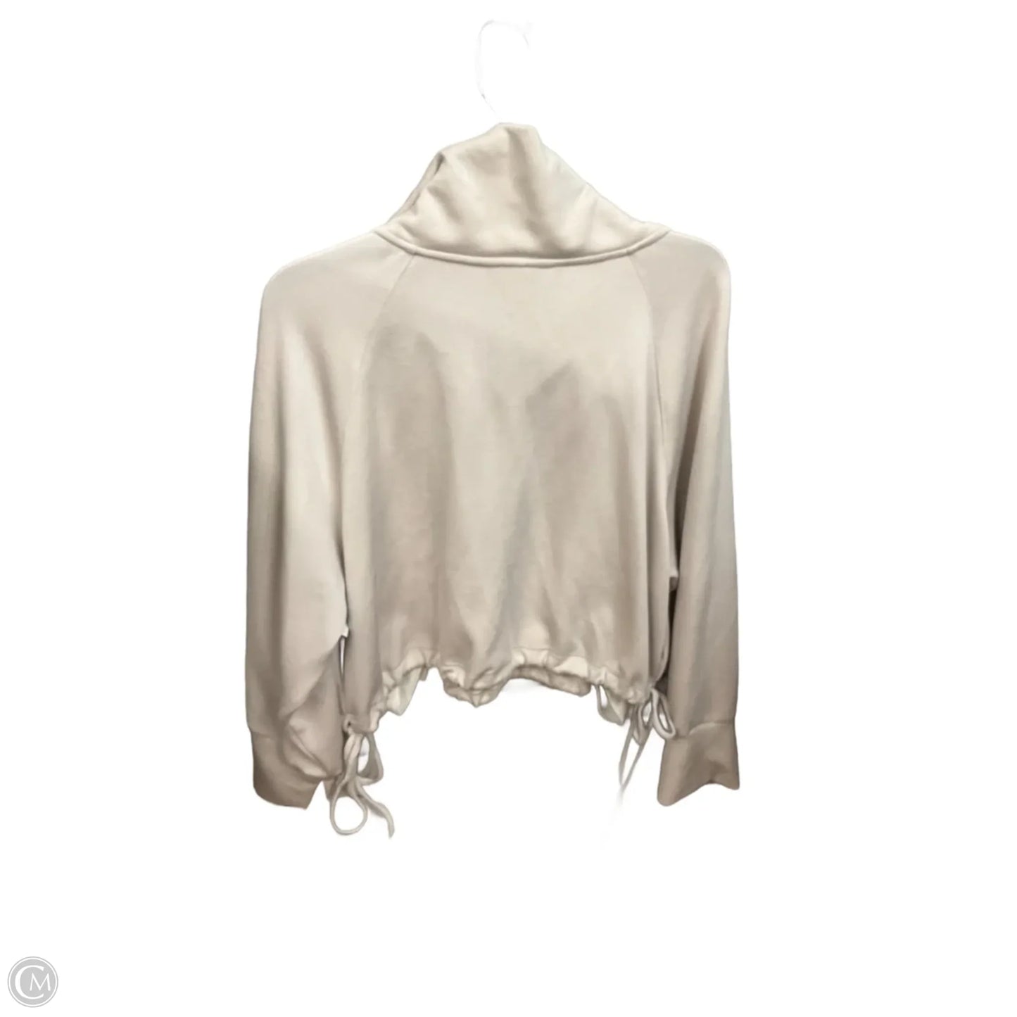 Sweatshirt Collar By Davi & Dani In Beige, Size: S