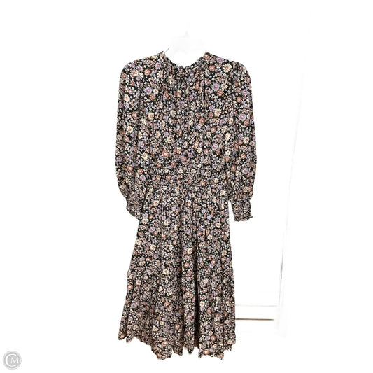 Dress Casual Midi By Cma In Floral Print, Size: S