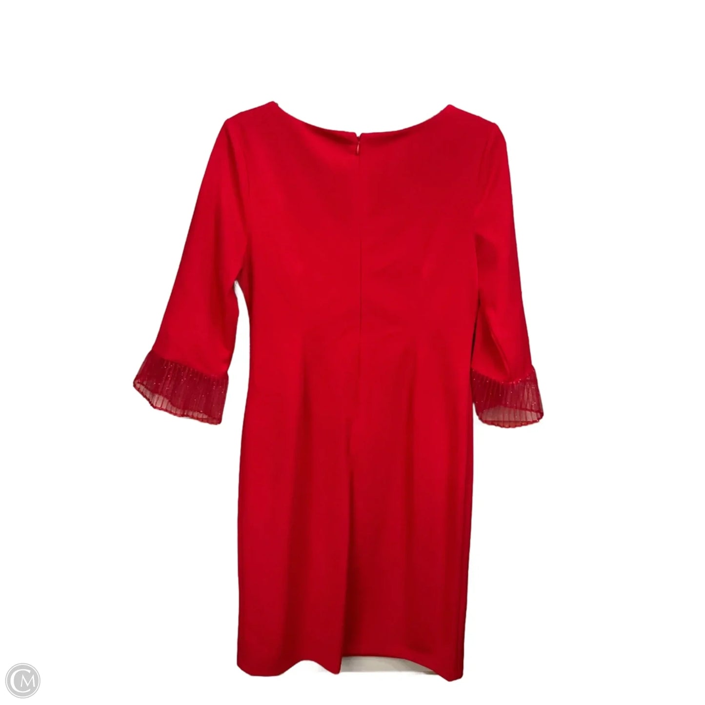 Dress Party Midi By Clothes Mentor In Red, Size: S