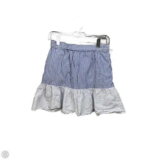 Skirt Mini & Short By Loft In Blue & Yellow, Size: 2