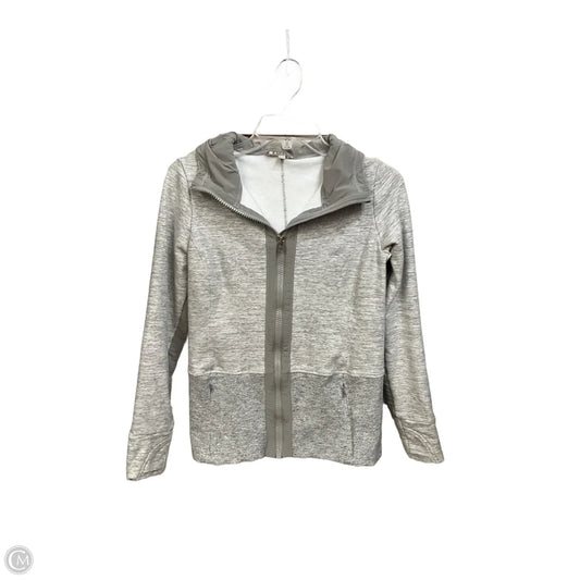 Athletic Jacket By Athleta In Grey, Size: S