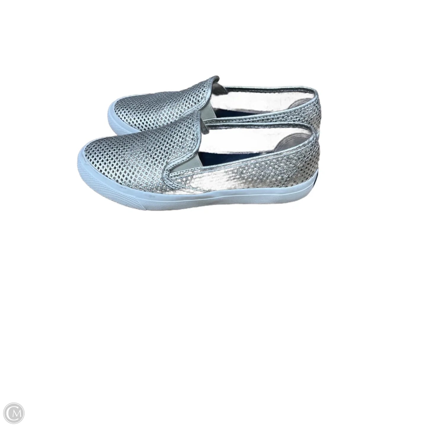 Shoes Flats By Sperry In Silver, Size: 7.5