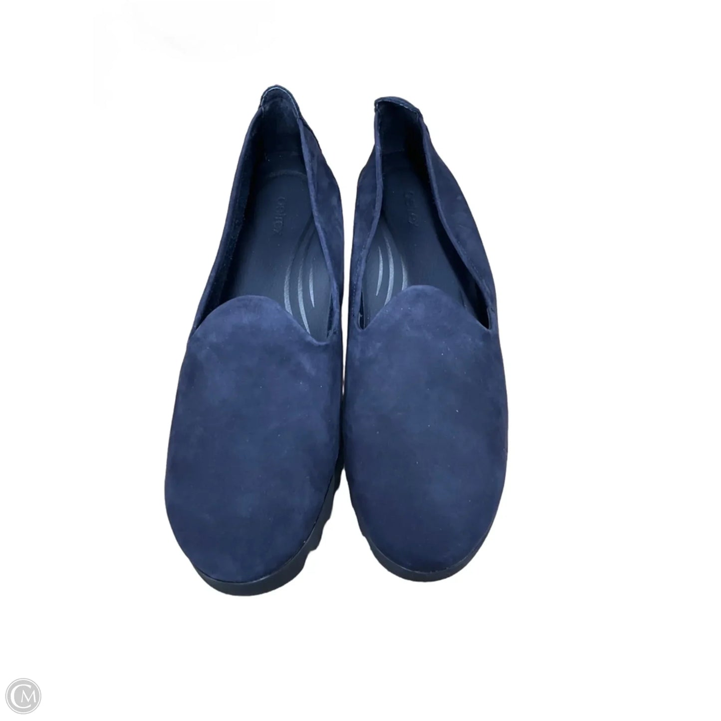Shoes Flats By Aetrex In Navy, Size: 9