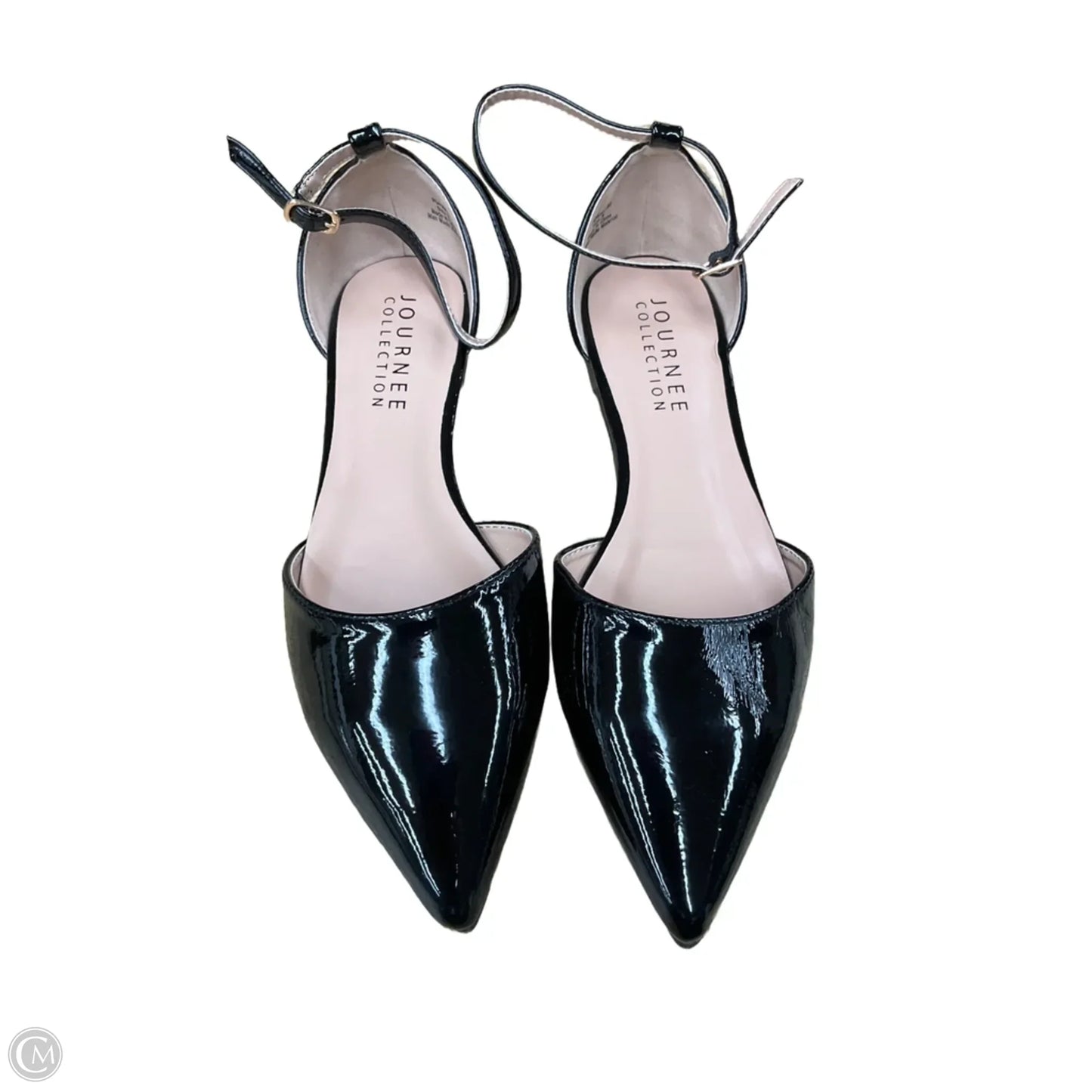 Shoes Flats By Journee In Black, Size: 9