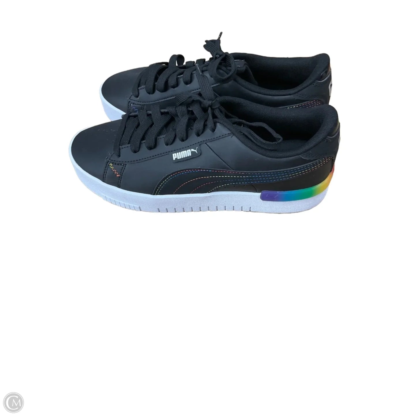 Shoes Sneakers By Puma In Black, Size: 10