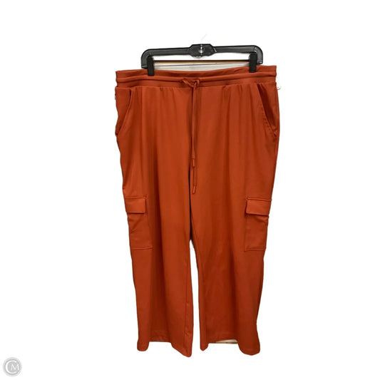Pants Cropped By Rachel Zoe In Copper, Size: 14