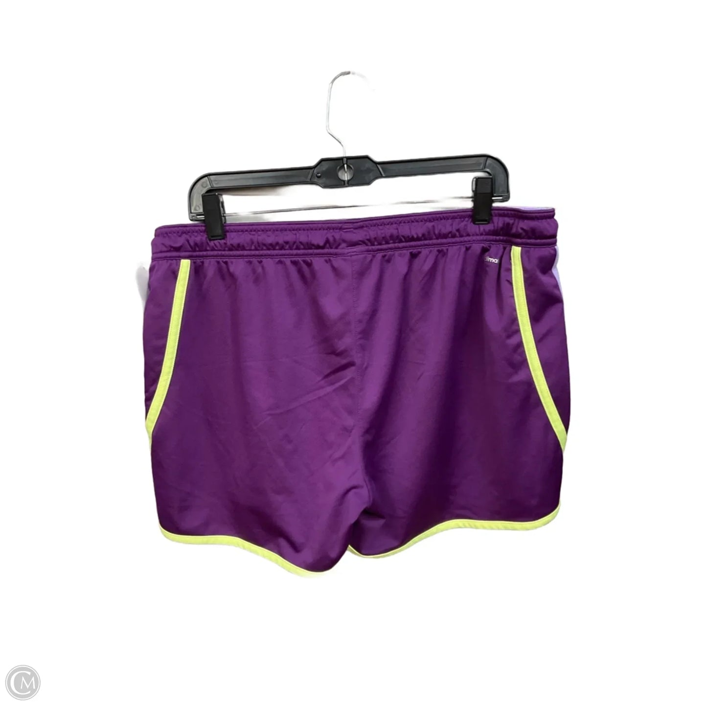 Athletic Shorts By Adidas In Purple, Size: Xl