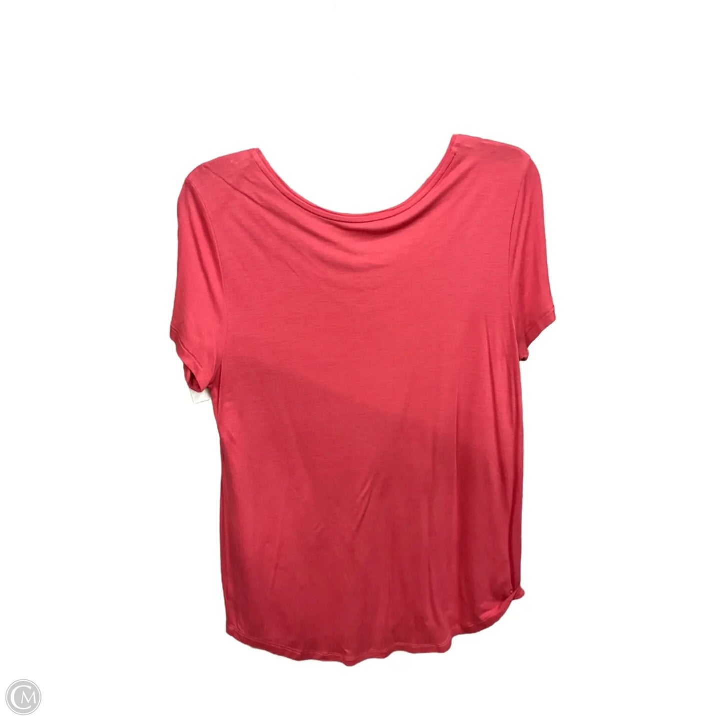 Top Short Sleeve By Gap In Coral, Size: M