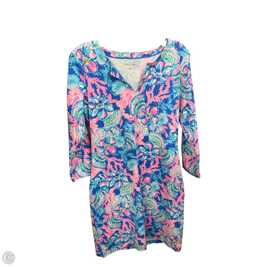 Dress Designer By Lilly Pulitzer In Floral Print, Size: M