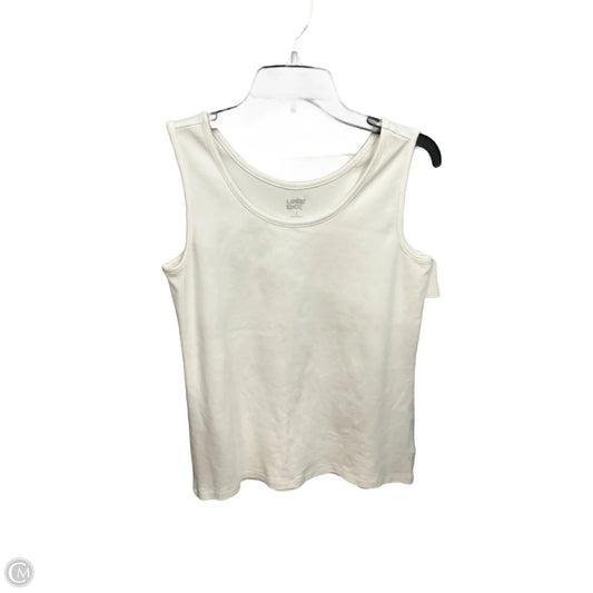 Tank Top By Lands End In White, Size: S