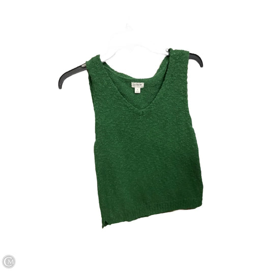 Vest Sweater By J. Crew In Green, Size: S