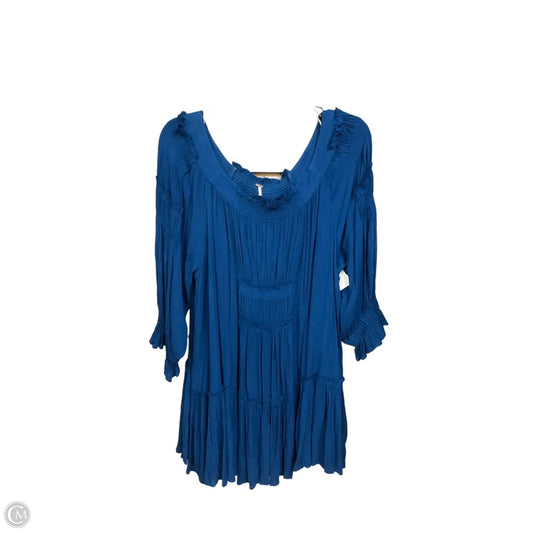 Dress Casual Short By Free People In Teal, Size: S
