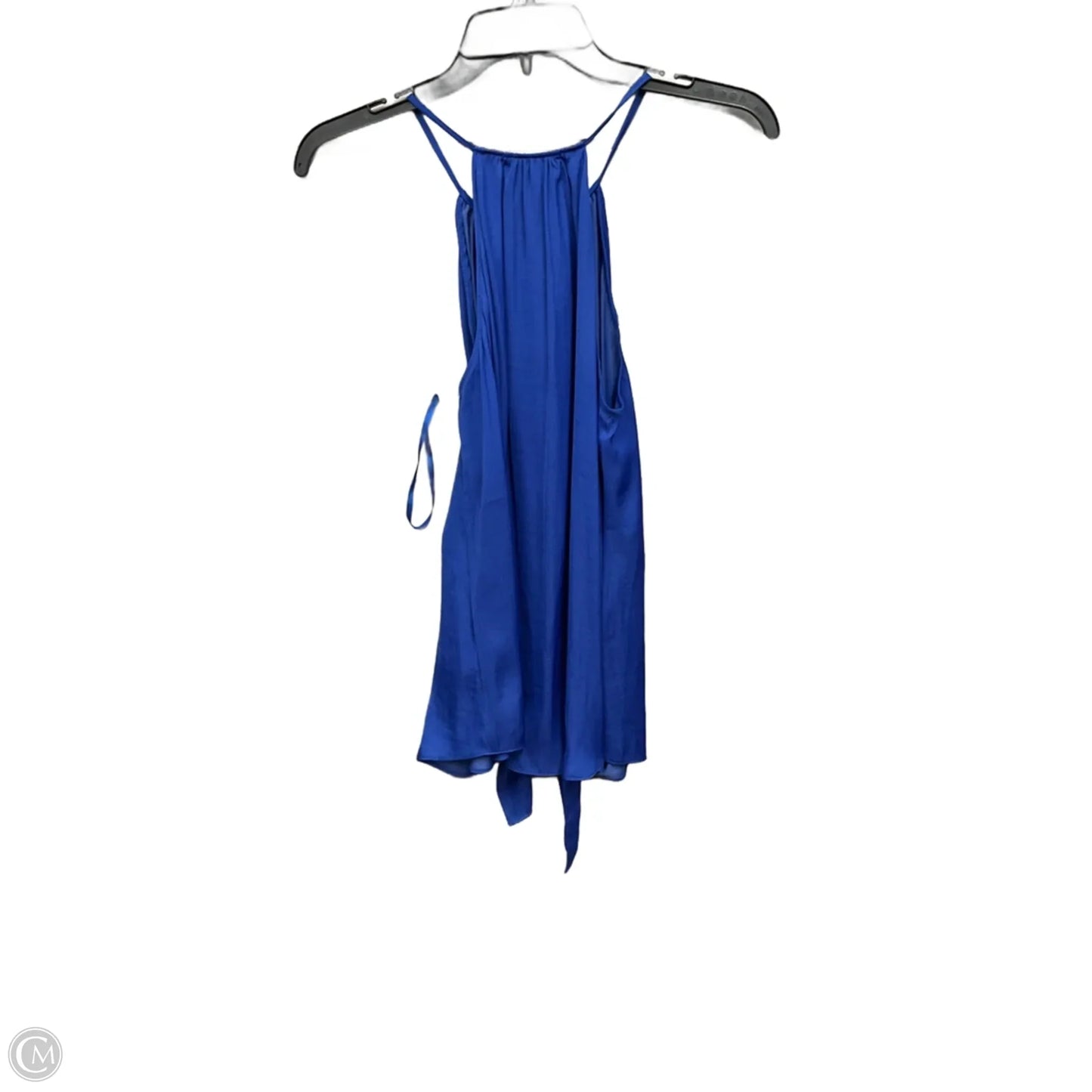 Top Sleeveless By Fabrik In Blue, Size: S