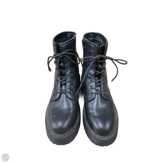 Boots Combat By Steve Madden In Black, Size: 9