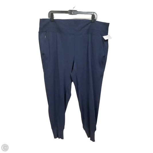 Pants Joggers By Athleta In Navy, Size: 2x