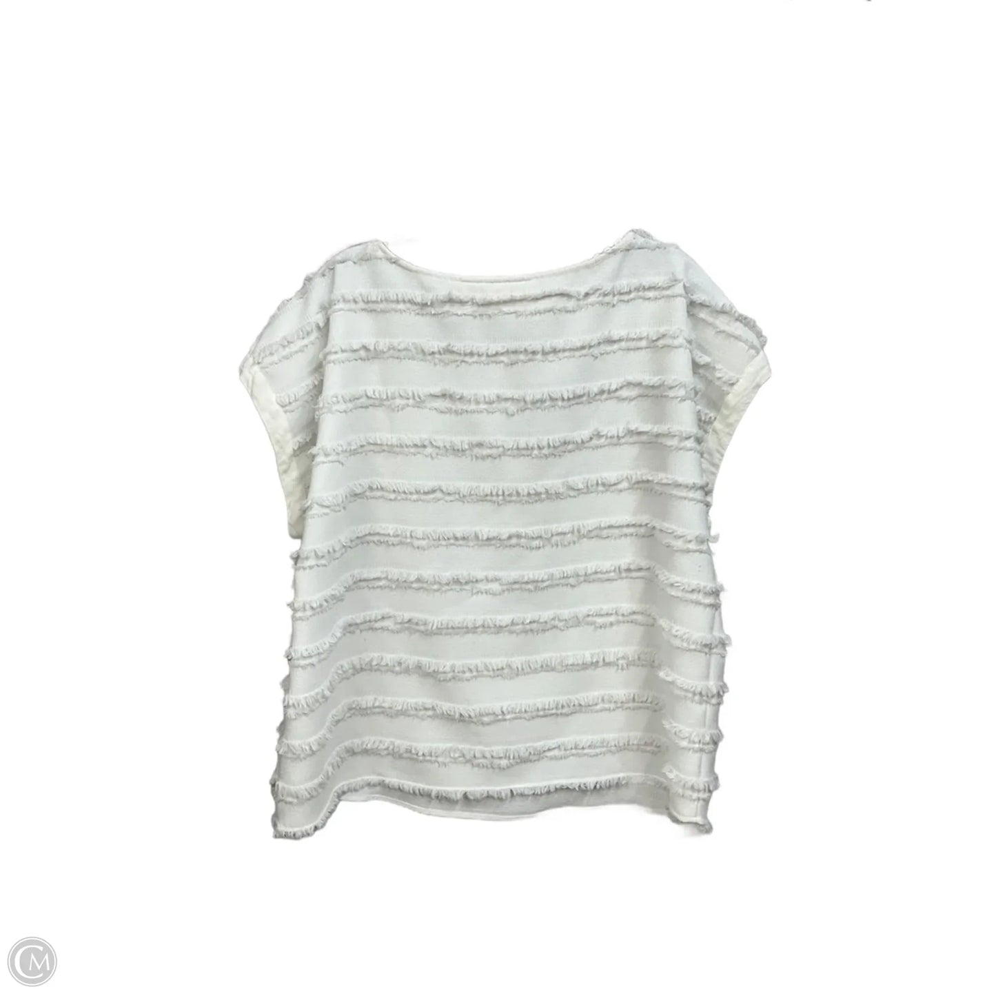 Top Sleeveless By Maeve In White, Size: Xl
