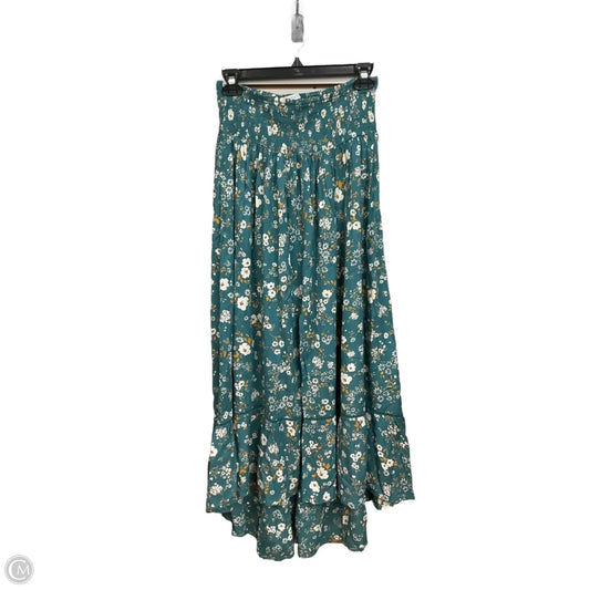 Skirt Maxi By Patrons Of Peace In Floral Print, Size: M