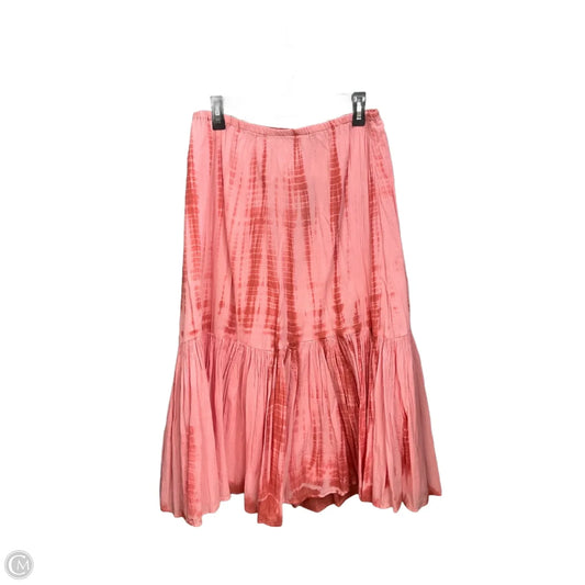 Skirt Midi By J. Jill In Pink, Size: S