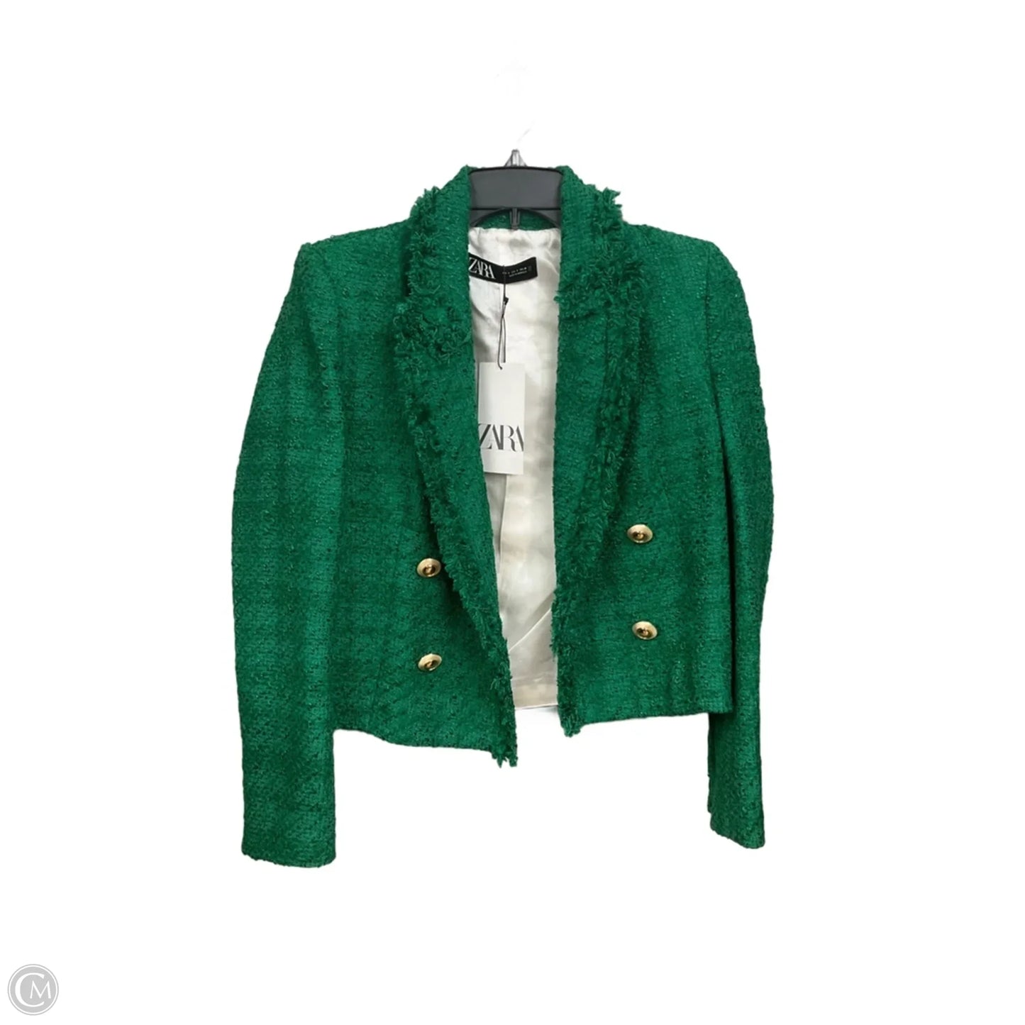 Blazer By Zara In Green, Size: S
