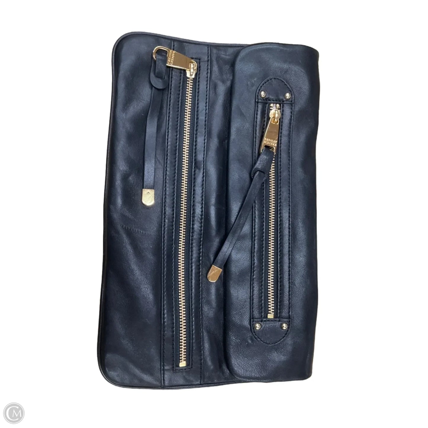 Handbag Leather By Badgley Mischka, Size: Large