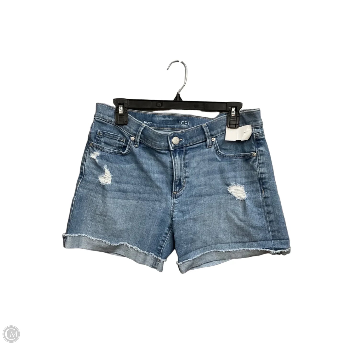 Shorts By Loft In Blue Denim, Size: 6