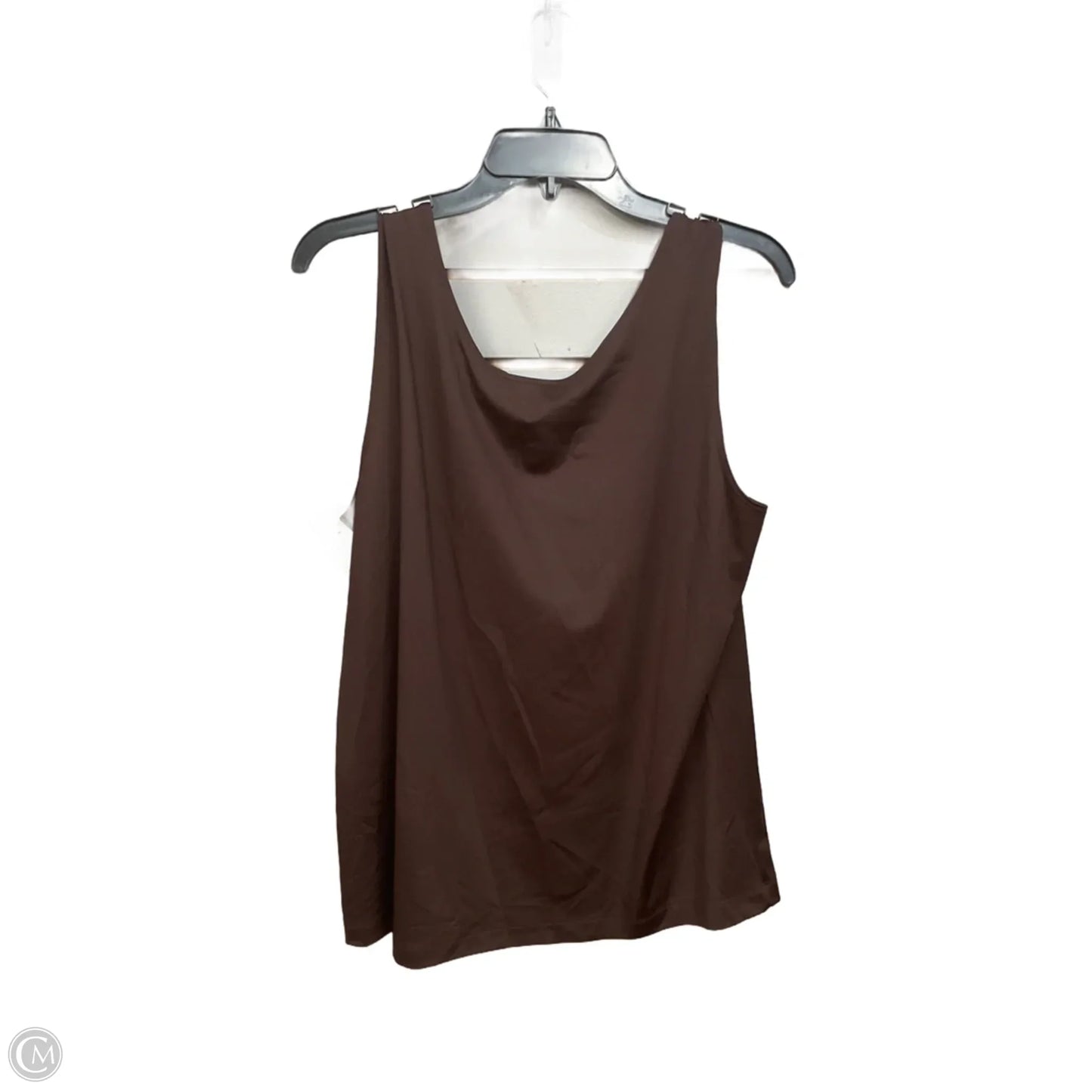 Tank Top By Chicos In Brown, Size: Xl