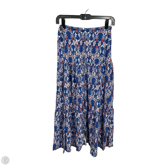 Skirt Midi By Max Studio In Floral Print, Size: 4
