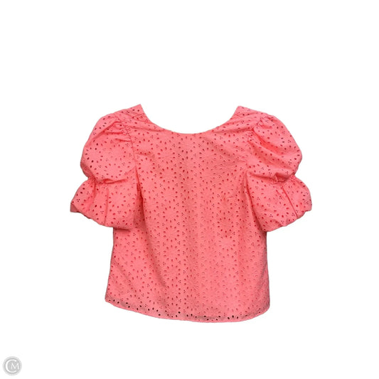 Top Short Sleeve Designer By Lilly Pulitzer In Pink, Size: Xxs