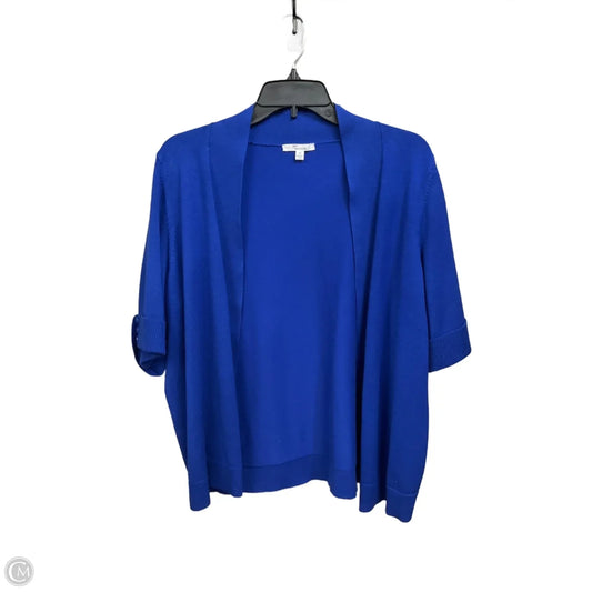 Cardigan By 89th And Madison In Blue, Size: 1x