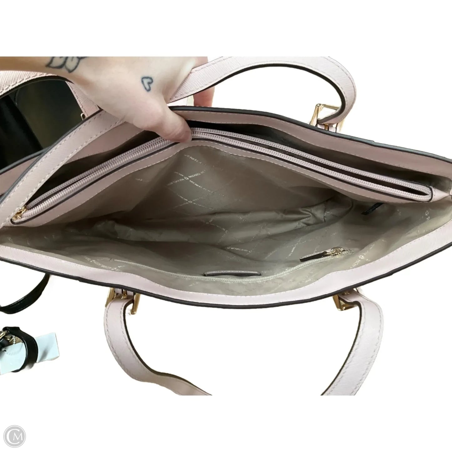 Tote Designer By Michael Kors, Size: Large