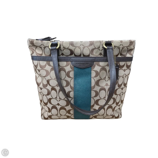 Handbag Designer By Coach, Size: Medium