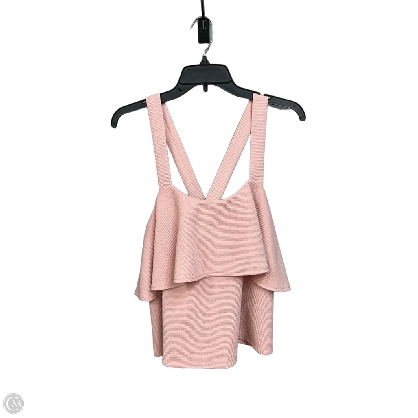 Top Sleeveless By Madewell In Pink, Size: L