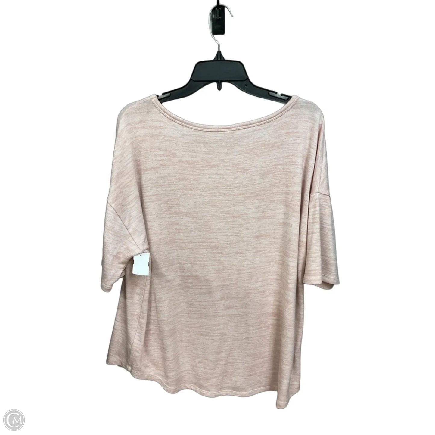Top Short Sleeve By Gap In Pink, Size: Xl