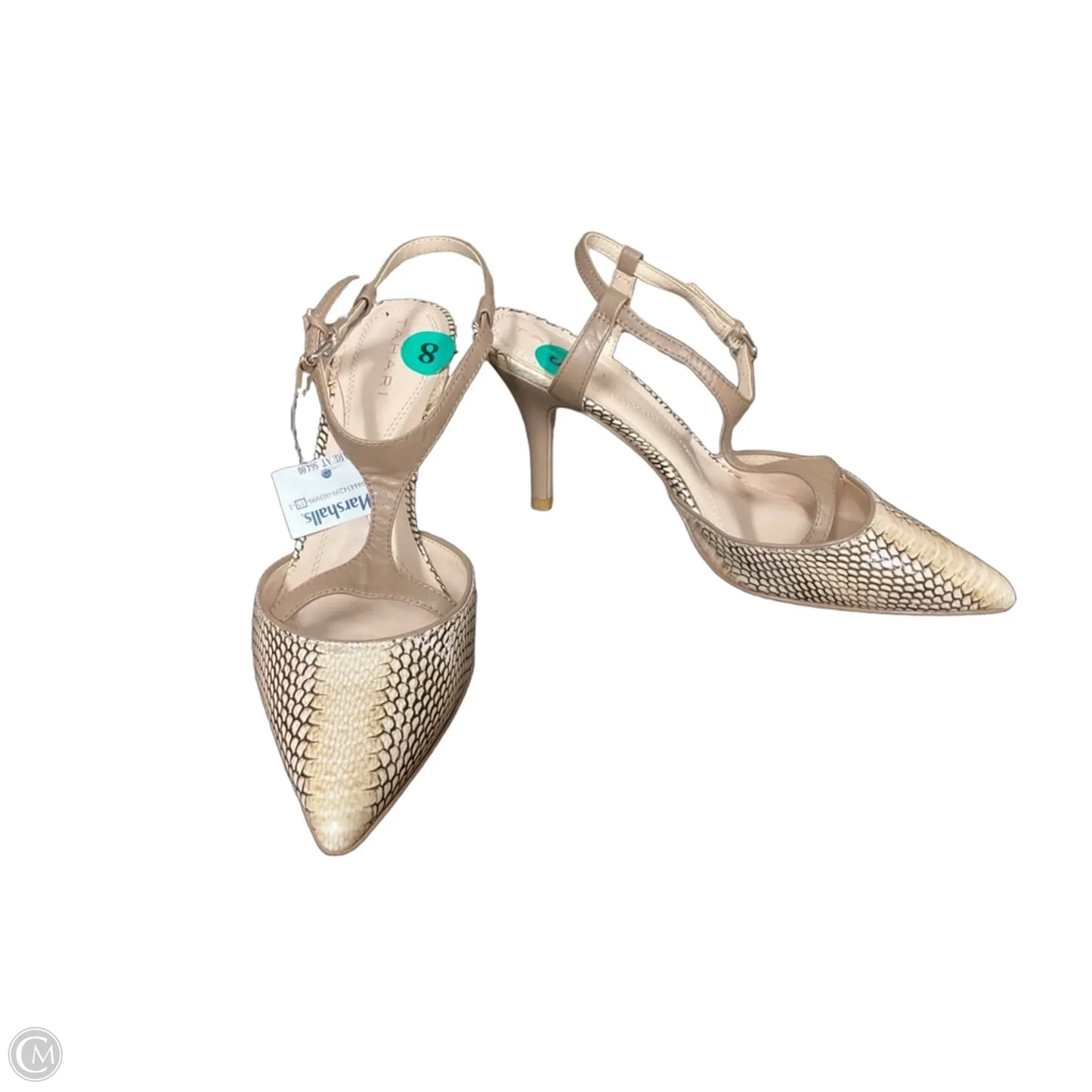 Shoes Heels Stiletto By Tahari In Snakeskin Print, Size: 8