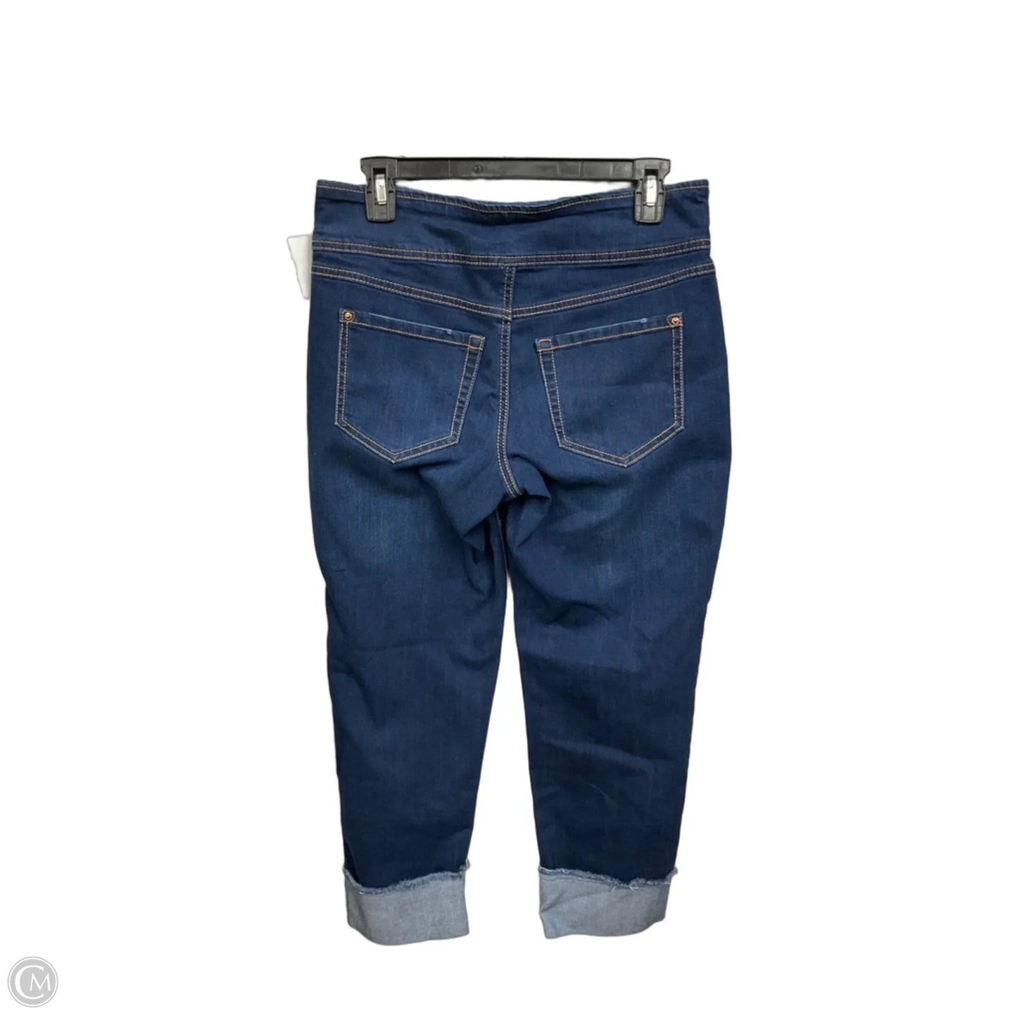 Jeans Straight By Inc In Blue Denim, Size: 4