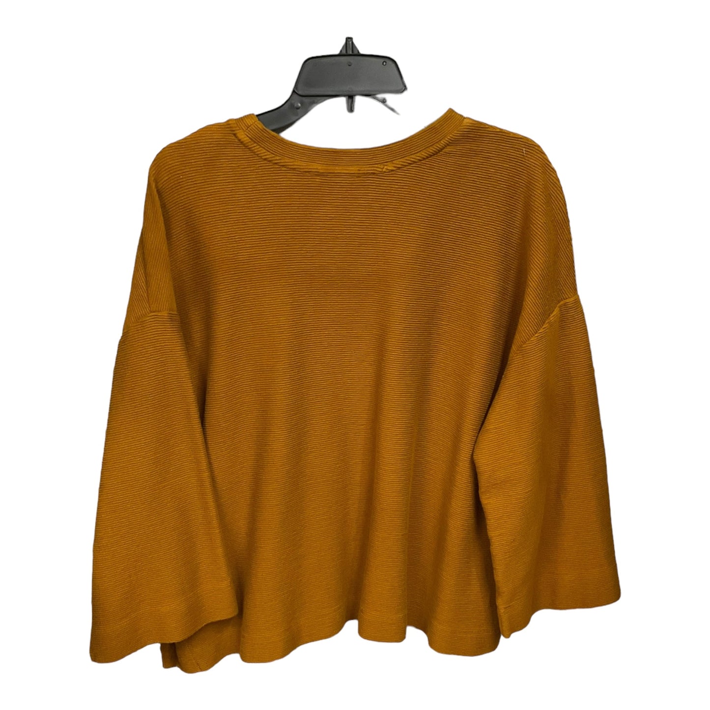 Top Long Sleeve By St Johns Bay In Brown, Size: L