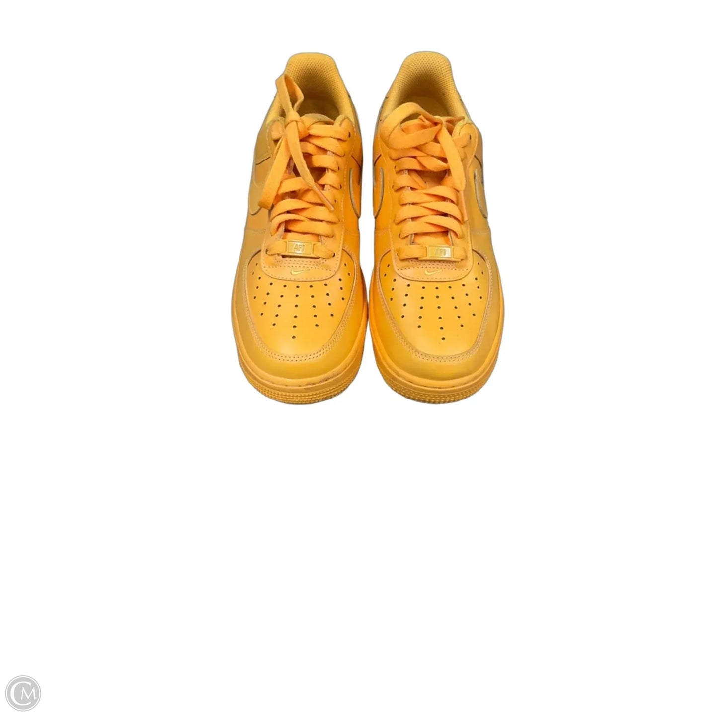Shoes Athletic By Nike In Yellow, Size: 9