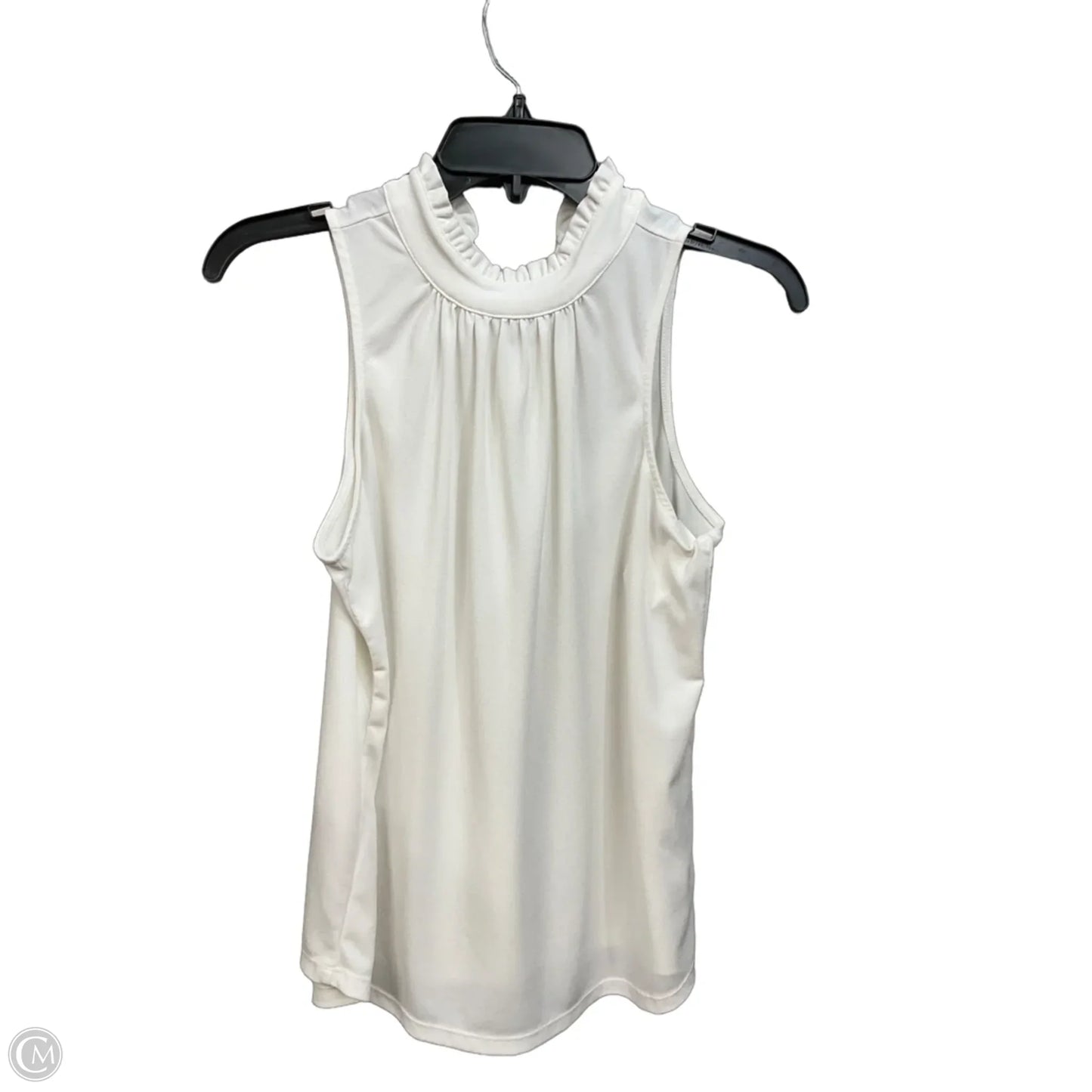 Top Sleeveless By Banana Republic In White, Size: S