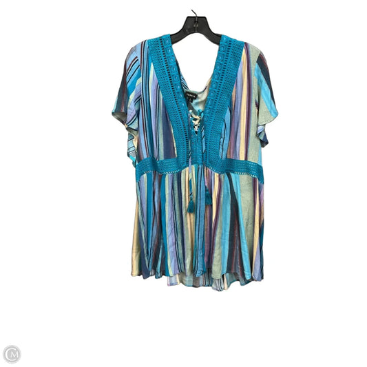 Top Short Sleeve By Torrid In Multi-colored, Size: 4x