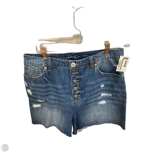 Shorts By Inc In Blue Denim, Size: 12