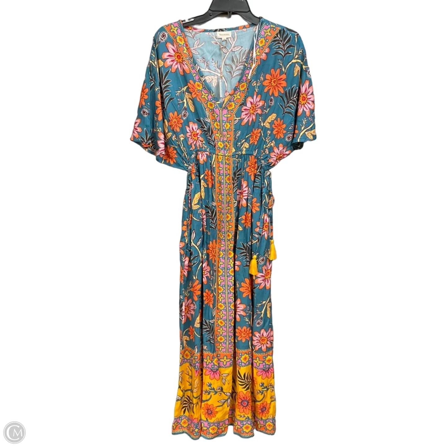Dress Casual Maxi By World Market In Floral Print, Size: S