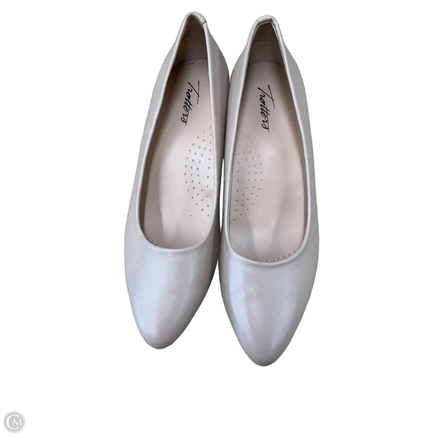 Shoes Heels Kitten By Cma In Beige, Size: 7