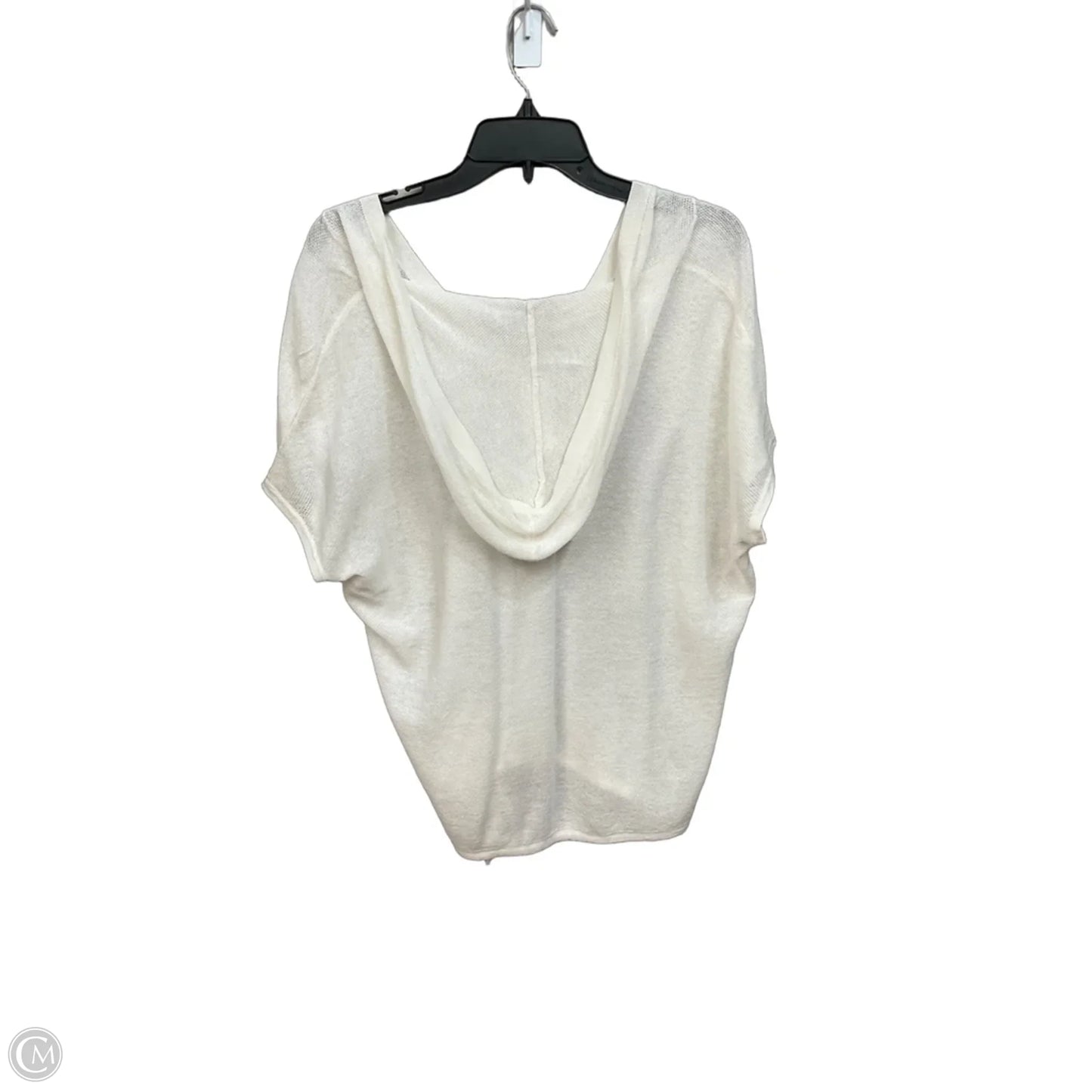 Top Short Sleeve By Loft In White, Size: M