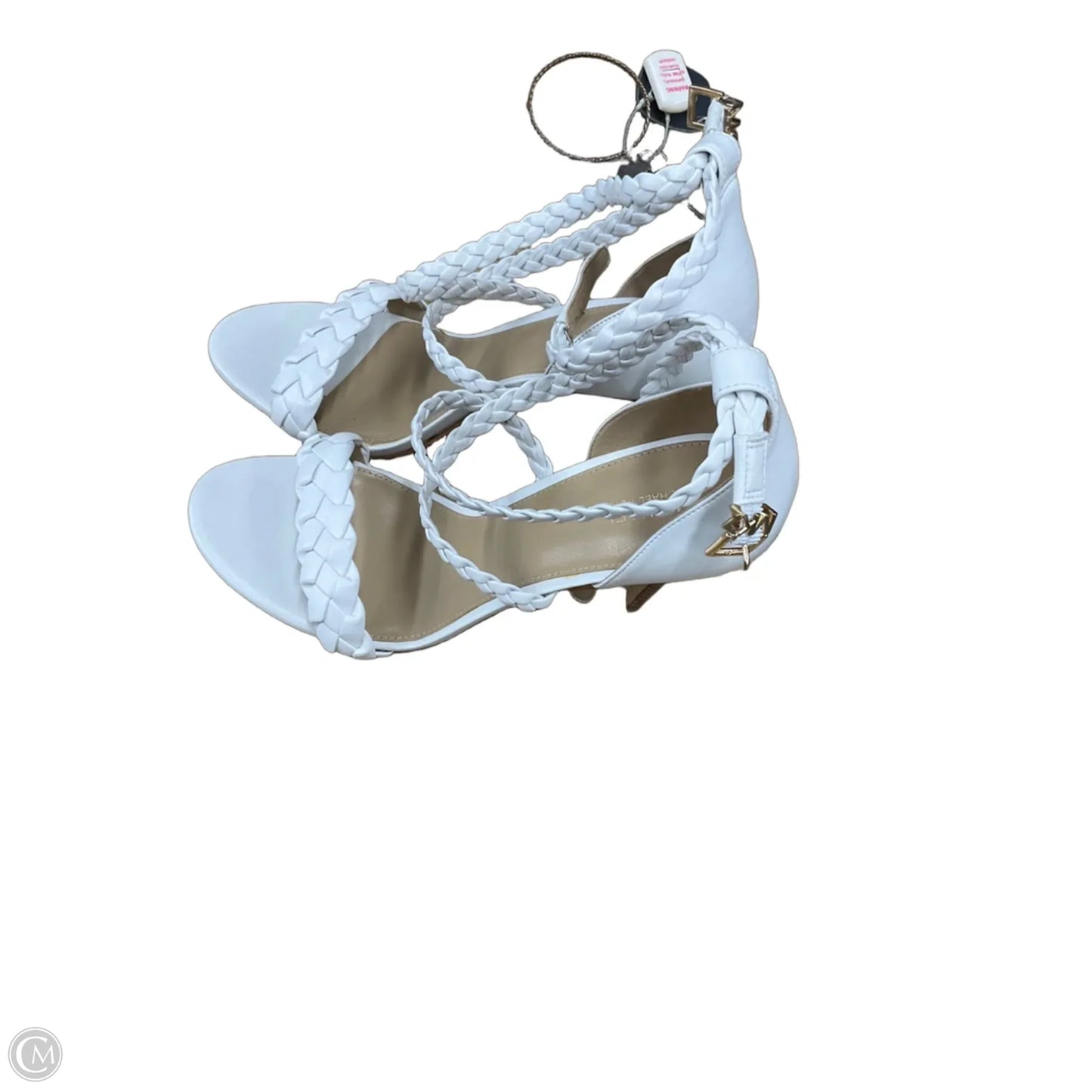 Shoes Designer By Michael Kors In White, Size: 9