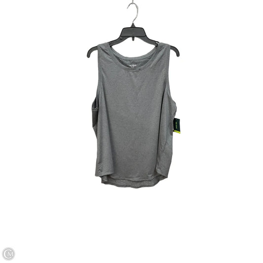 Athletic Tank Top By Tek Gear In Grey, Size: Xxl