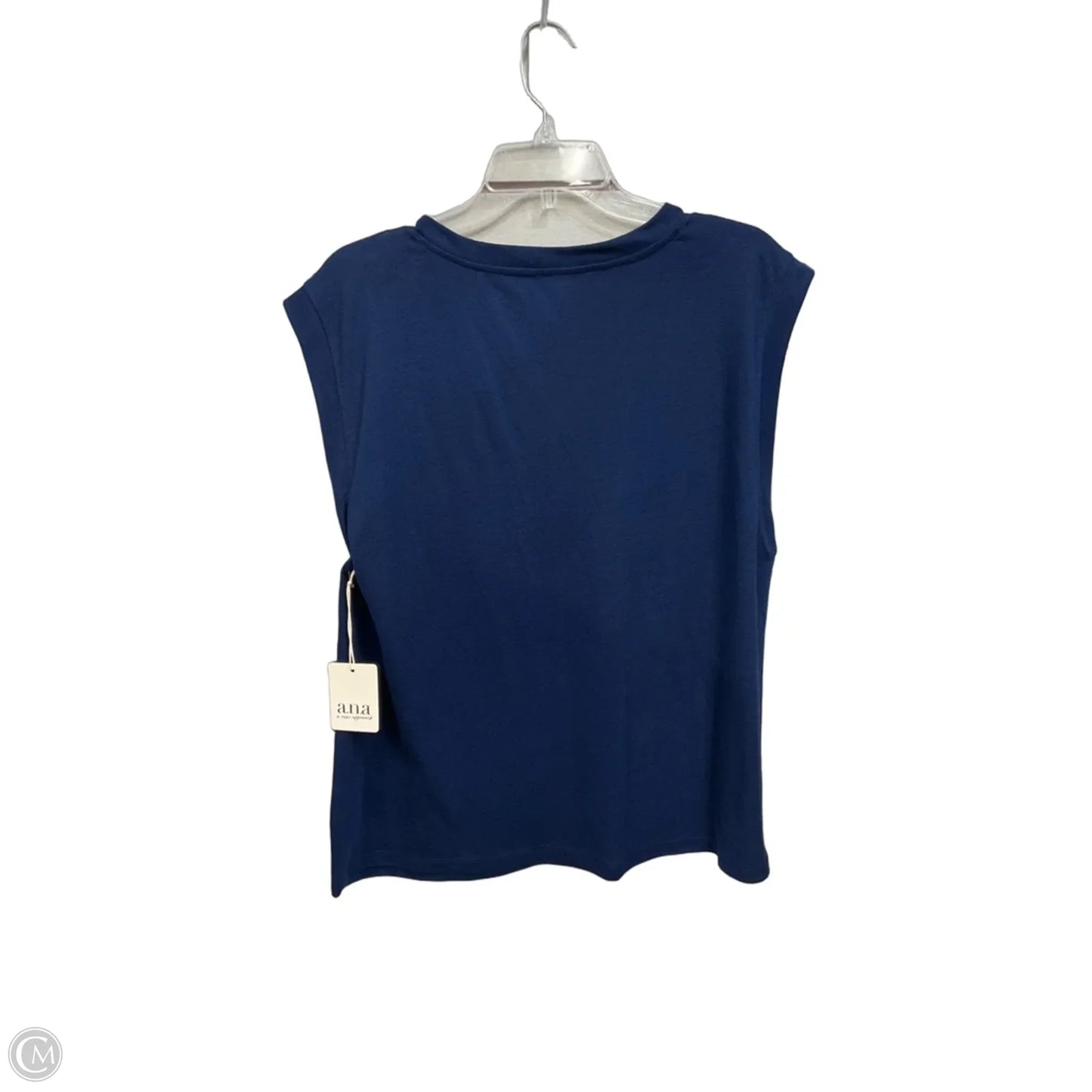 Top Short Sleeve By Ana In Navy, Size: Xl