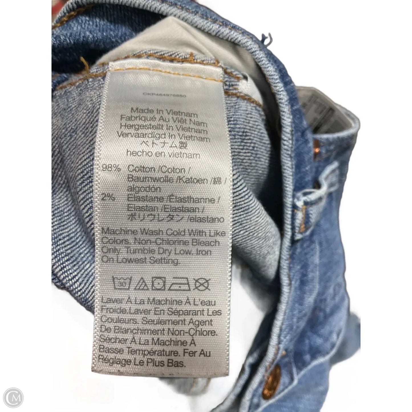 Jeans Skinny By Madewell In Denim, Size: 10