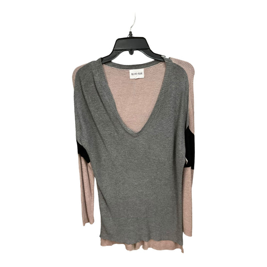 Grey Top Long Sleeve Olive And Oak, Size L